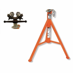 Current Tools 1436BTS Base with stainless steel roller ball transfer head-Complete Pipe Stand