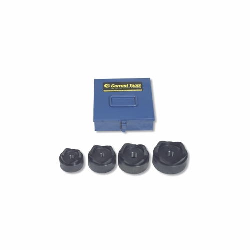 Current Tools 156 2 1/2 inch -4 inch KNOCKOUT PUNCH AND DIE SET