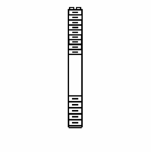 Current Tools 1575 3/4 inch x 5½ inch SS Draw Stud, parts for knockout sets