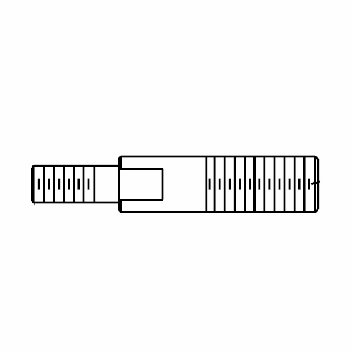 Current Tools 1580 3/4 inch x 1 1/8 inch x 5 ¾ inch Draw Stud, parts for knockout sets