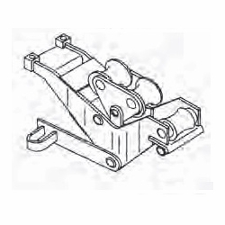 Current Tools 2-1200 1½ inch and 2 inch Support Roller Unit for conduit bender