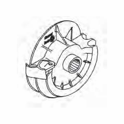 Current Tools 2-1401 1½ inch and 2 inch Rigid Bending Shoe for conduit bender