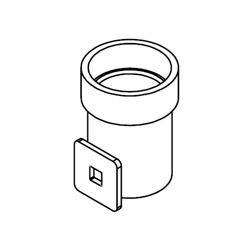 Current Tools 260 Screw-On Coupling - 2 1/2 inch ( optional ) upc 811993026003