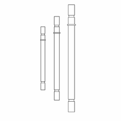 Current Tools 280-8 Support pin - 1 1/2 inch for cable benders