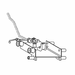 Current Tools 281-1 Carriage with vise for cable benders