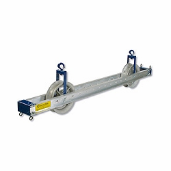 Current Tools 310 10 foot Manhole Sheave with 2 5x18 inch sheaves