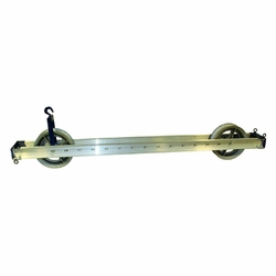 Current Tools 312 12 foot Manhold Sheave with 2 5x18 inch sheaves