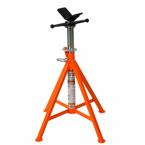 Current Tools 440DL 4 Leg V-Head Pipe Stand upc 811993027130 ships LTL