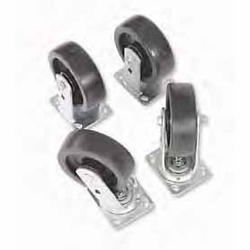 Current Tools 506 Caster Set - 2 Rigid, 2 Swivel for storage boxes
