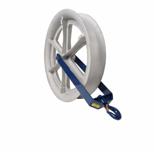 Current Tools 836 36 inch Heavy Duty Hook Type Cable Sheave 8000 lb