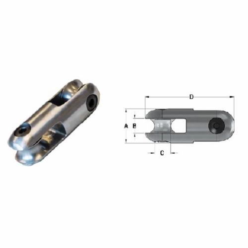 Dcd 00522-035A Rope-Swivel Connector 15,000 Lb Without Sheave