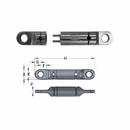DCD 00531-010 Wire Breakaway Connector 7/8 inch Dia.