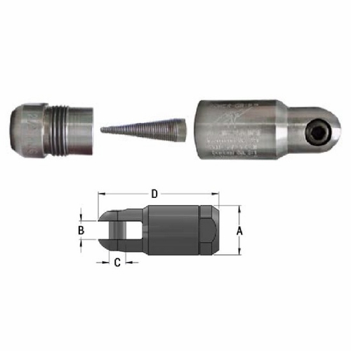 DCD 24100-060 Power-grip Pulling Eye 600 MCM Clevis Style