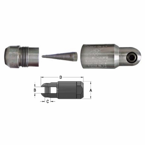 Dcd 24100-100C Power-Grip Pulling Eye 1000 Mcm Compact Clevis Style