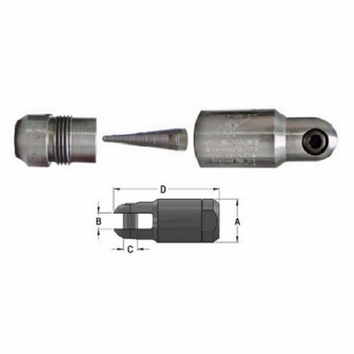 DCD 24100-200 Power-grip Pulling Eye 2000 MCM Clevis Style