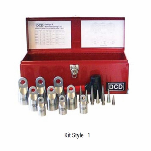 DCD 24100-KT1 Power-Grip Kit 1/0AWG, 4/0AWG, 250MCM, 350MCM, 500MCM