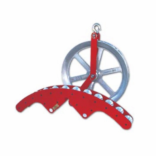 DCD 32220-312 Quadrant - Double Hanger 3 Inch  Diameter X 12 Sheaves
