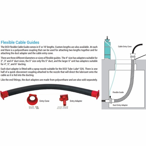 Dcd 32610-400 Cable Entry Cone 4 Inch Diameter