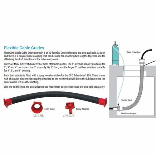Dcd 32620-440 Duct Entry Adapter 4 Inch  Guide X 4 Inch  Duct