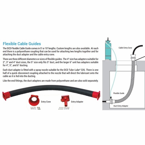 DCD 32620-660 Duct Entry Adapter 6 inch  Guide X 6 inch  Duct