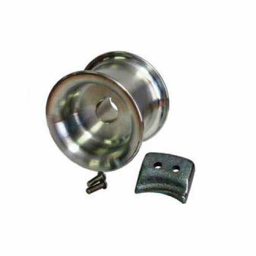 DCD 42100-425 Capstan drum 108 mm with rope guide and 2 bolts.