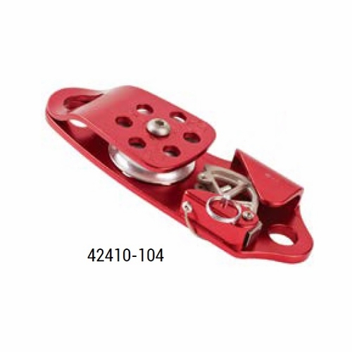 DCD 42410-104 Swing side self blocking Al. pulley. 1 Al. sheave 62 mm dia.