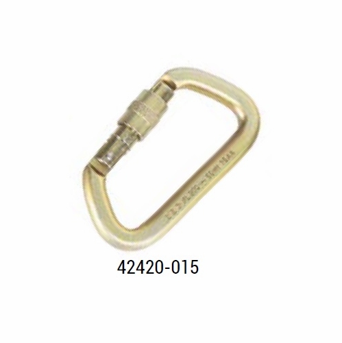 DCD 42420-015 Steel locking carabiner - 50 kN.