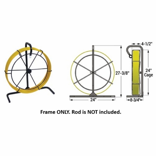 DCD 52700-000  Duct Rodder Frame Replacement 1/4 inch