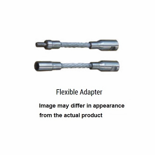 Dcd 57170-018 Flexible Sonde Adapter 5/16 Inch Unc Female To 3/8 Inch Unc Female For 1/4, 5/16 Rod