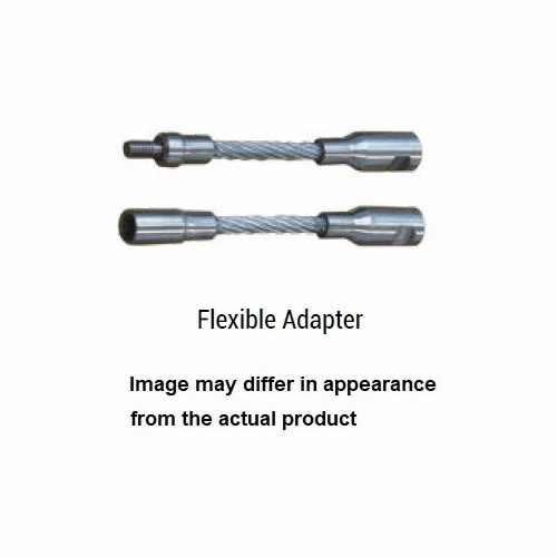 Dcd 57170-022 Flexible Sonde Adapter 5/16 Inch Unc Female To M5X0.8 Female For 1/4, 5/16 Inch Rod