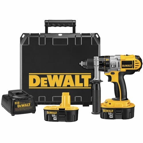 DEWALT DCD950KX 18V 1/2  HAMMERDRILL/DRILL/DRIVER KIT