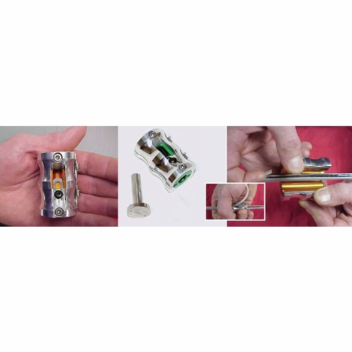 Draka Comteq 10025926 Unishaver Access Tool Kit With 2 Shells & 2 Inserts Orange And Green