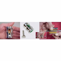 Draka Comteq 10031889 Unishaver Access Tool Kit With Single Tools Black  11.7Mm