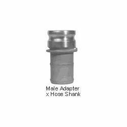 E200AL 2 inch MALE QUICK CONNECT TO MALE BARB FITTING FOR HOSE