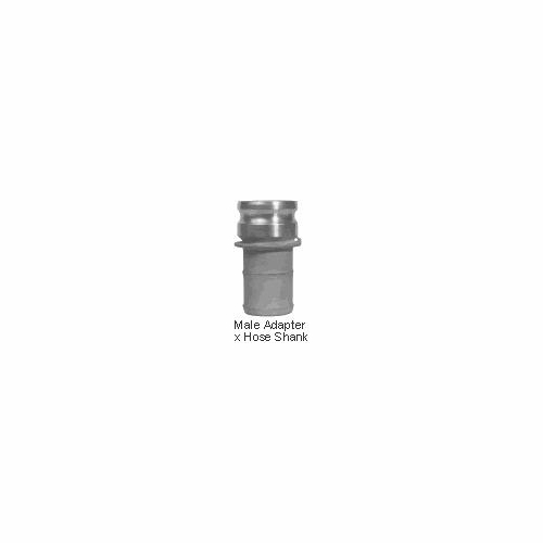 E200AL 2 inch  MALE QUICK CONNECT TO MALE BARB FITTING FOR HOSE