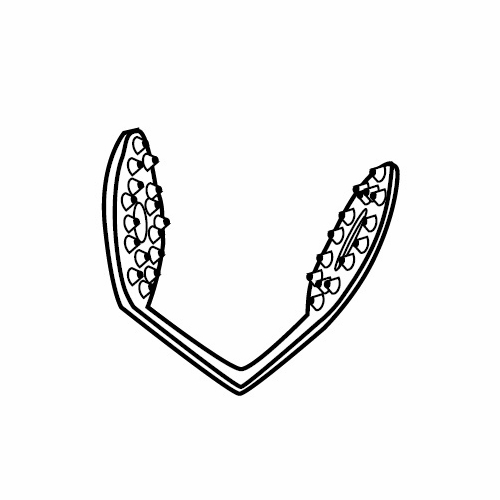 Hubbell Emc Em0055 Bonding Coin With 2 Flat Washers