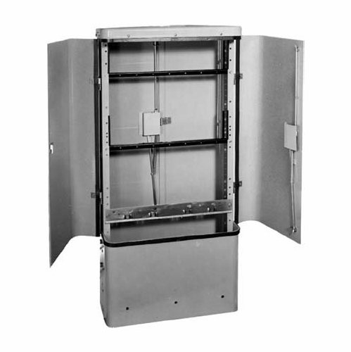 Emerson Upc1000 F604340 Pedestal 48 Inch  T, 16.5 Inch  W, 11-3/8 Inch  D Hinged Double Door