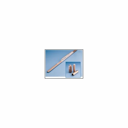 ERICO CGE51G CONVENIENTGROUND ELECTRODE KIT (2X) 5/8 INCH X 4 FOOT COPPER GROUND ROD, COUPLER