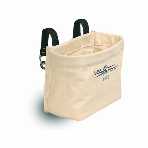 Estex 1045 Nut & Bolt Bag, Canvas W/Quick Release Snaps 12 Oz.