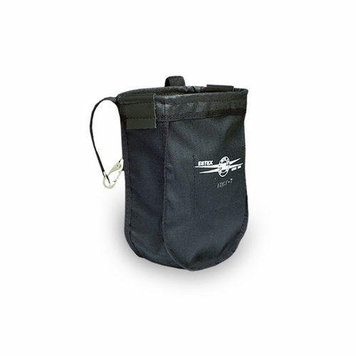 Estex 1061-7 Nut & Bolt Bag, Black Nylon Cordura W/Inosil 9 Oz.