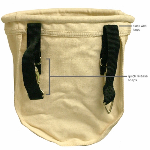 Estex 1061-Gsa Nut & Bolt Bag, Canvas 9.7 Oz.