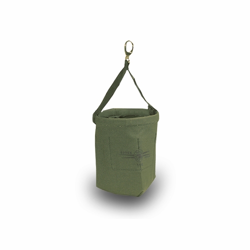 ESTEX 1110 Nut & Bolt Bag, Heavy Green Canvas Duck, Suspension Style 5 oz.
