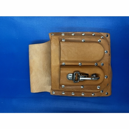 ESTEX 1155-T Leather Tool Pouch 8 Pkts 7 inches Lx10 inches H x 4 inchesW 1 lb. 4 oz. Tunnel Loop