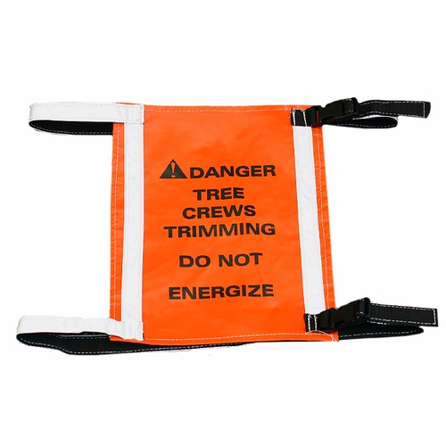 Estex 1179-3 Tree Trimmers Warning Placard 13 Oz.