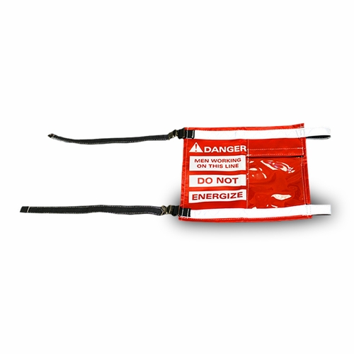 Estex 1179-Rf-2 Hold Card Holder W/ 2 Retro-Reflective Straps 13 Oz.