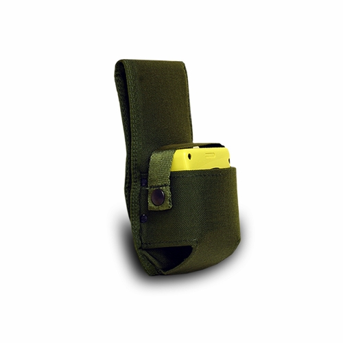 ESTEX 1192 Tape Measure Holster, Green Woven Nylon, Belt Loop 3.2 oz.