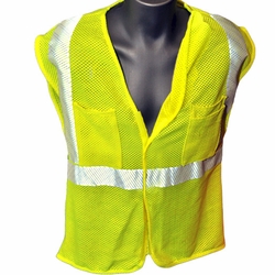 Estex 1613 Arc Flash Vests,**Call For Pricing**  Style 1100, Knit Mesh (Football Jersey Style Holes)