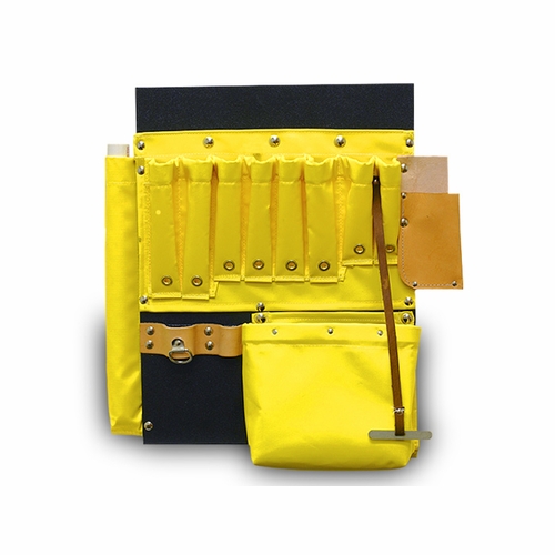 Estex 1829-Bl-1 Aerial Tool Board With Wide Lip, 8 Vinyl Tool Pockets 5 Lbs. 10 Oz.