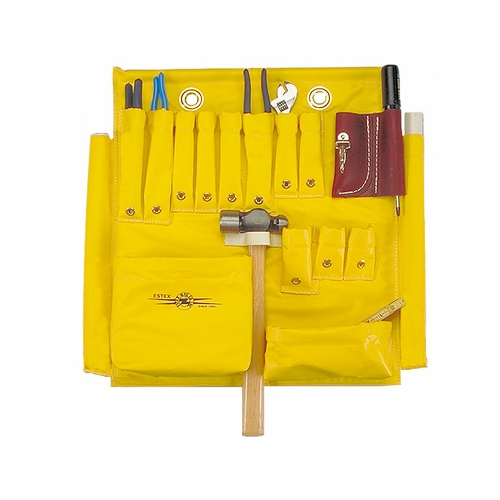 ESTEX 1829-DP TOOL APRON 23 7/8 inch X4 inch X 21 1/4 inch 8 HAND TOOL POCKETS & 1 POUCH