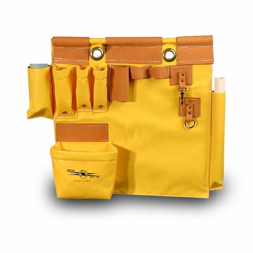 ESTEX 1829-FPC Aerial Tool Apron w/Leather 20.5 inch W x 21 inch H 4 lbs. 15 oz.